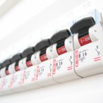 a row of ion fuses